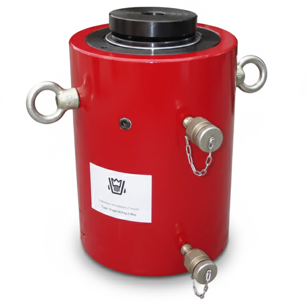 Домкрат ДГ50Г300 (вын. насос) гидравлический двустор. 50 т